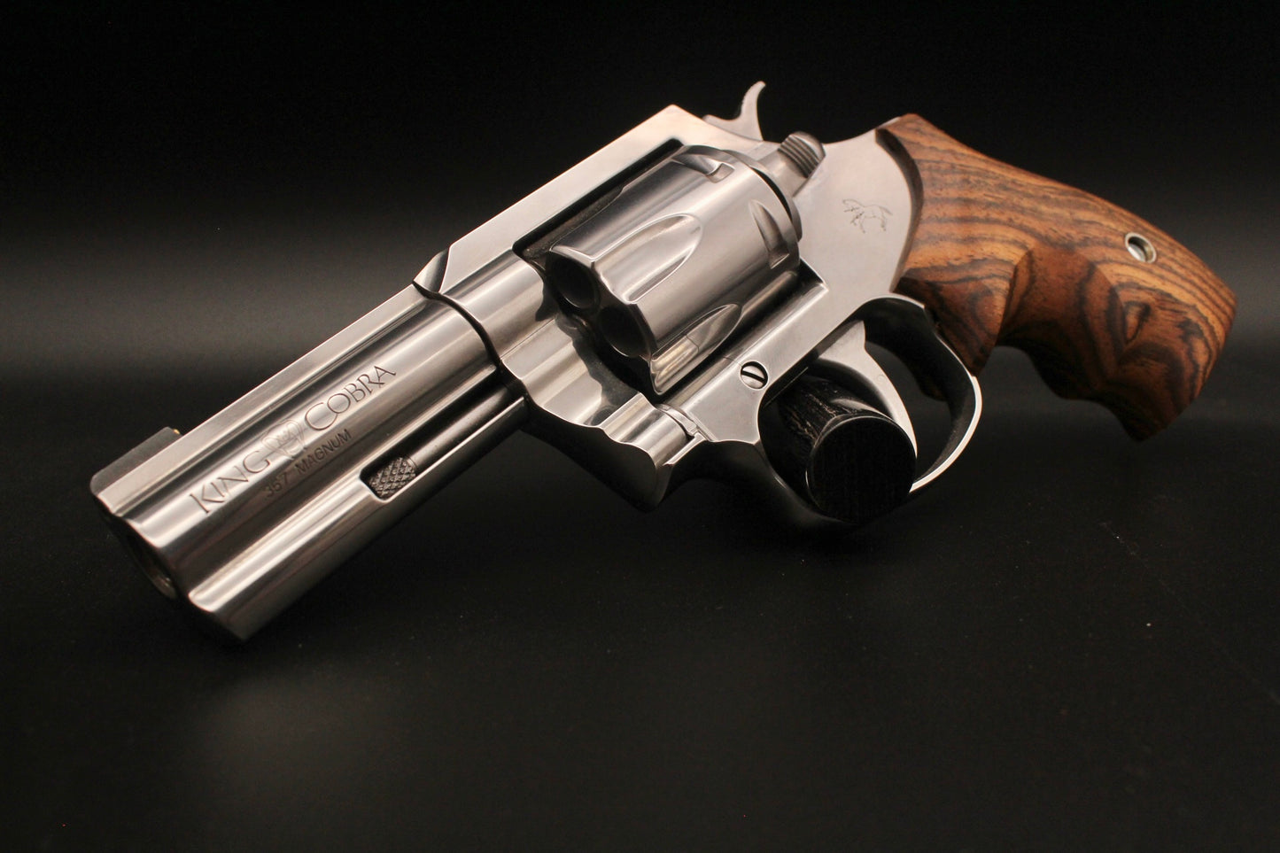 Colt King Cobra with Badger Boot Grip - Bocote