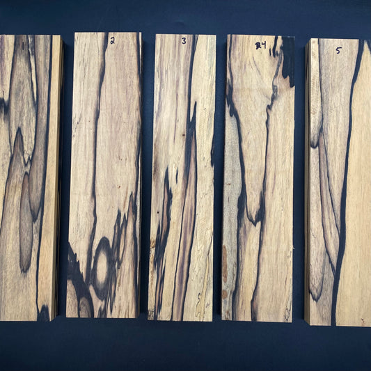 Custom Wood Selection - Black & White Ebony