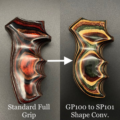 GP100 & Super Redhawk Full Grip – Badger Custom Grips