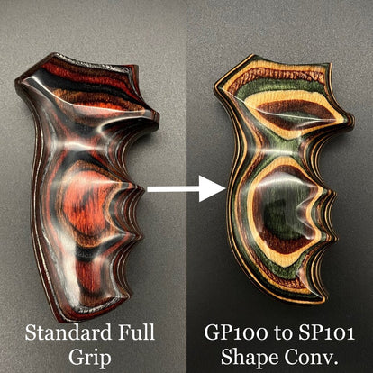 GP100 & Super Redhawk Full Grip – Badger Custom Grips