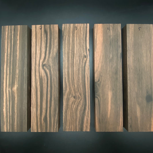 Custom Wood Selection - Macassar Ebony