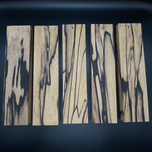 Custom Wood Selection - Black & White Ebony