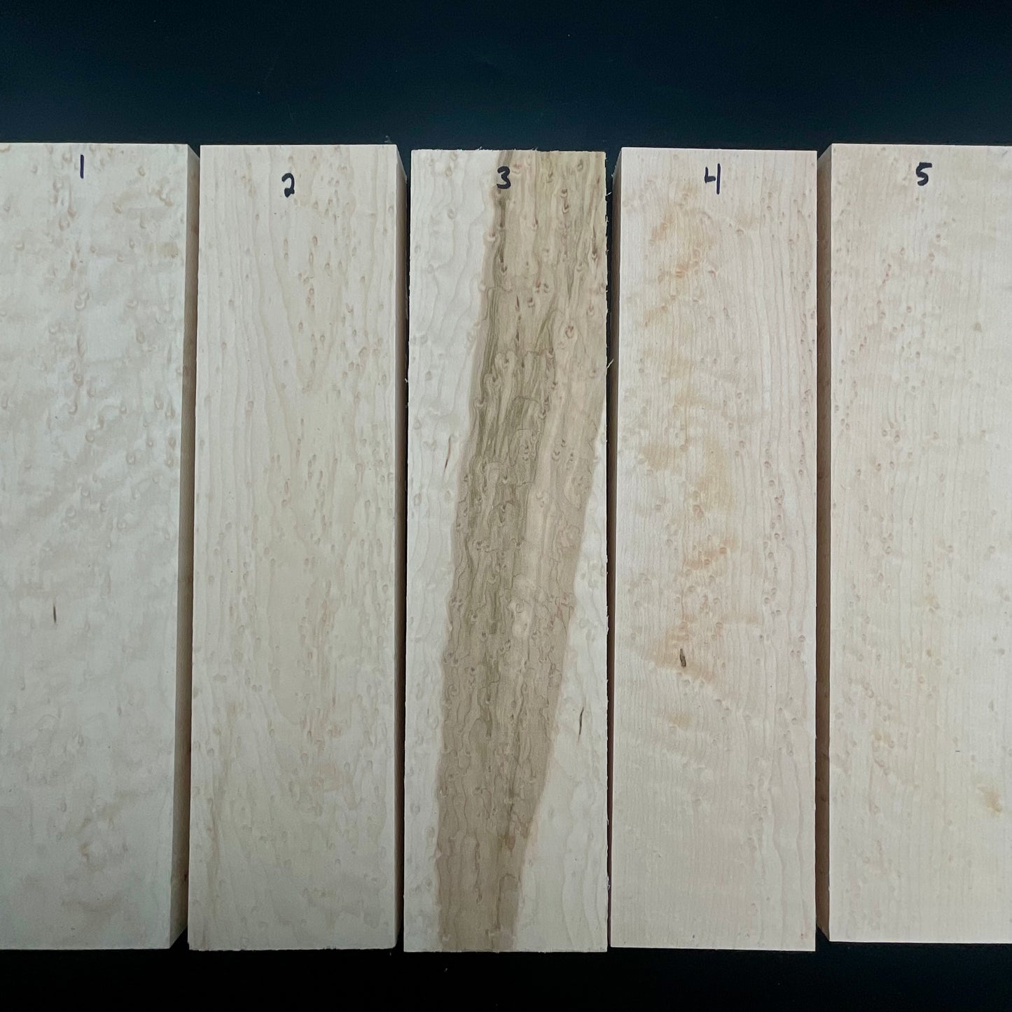 Custom Wood Selection - Birdseye Maple