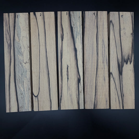 Custom Wood Selection - Black & White Ebony