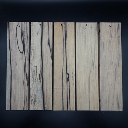 Custom Wood Selection - Black & White Ebony