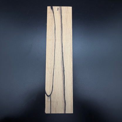 Custom Wood Selection - Black & White Ebony