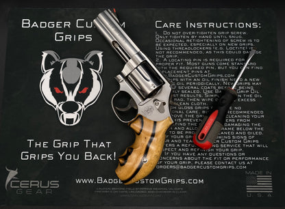 cerus gear Gun Mat – Badger Custom Grips